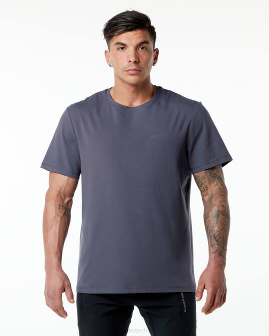 camiseta clásica hombres Alphalete 08R8555 ropa morado apagado