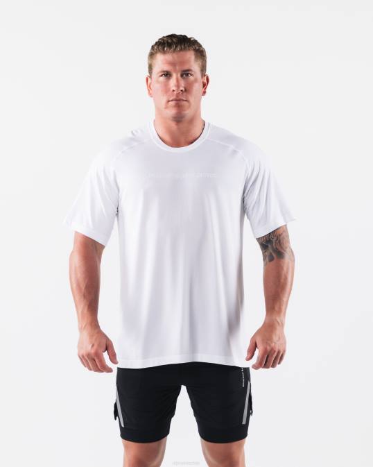 una camiseta airtech hombres Alphalete 08R8507 ropa blanco