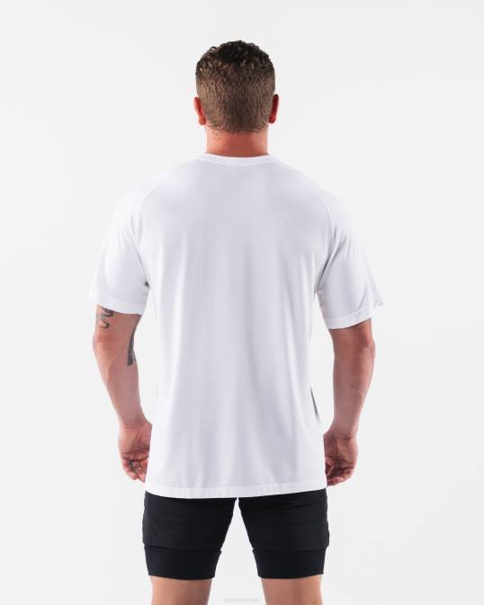 una camiseta airtech hombres Alphalete 08R8507 ropa blanco