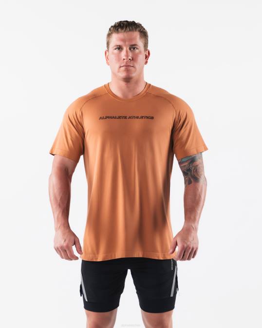 una camiseta airtech hombres Alphalete 08R8512 ropa aleación naranja