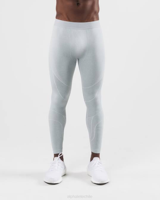 legging de compresión reforma hombres Alphalete 08R8747 ropa gris