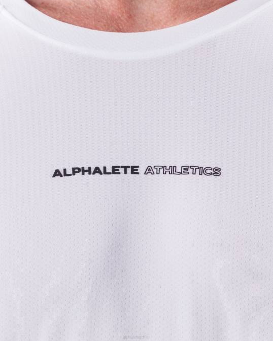 camiseta aa airtech ls hombres Alphalete 08R8509 ropa blanco