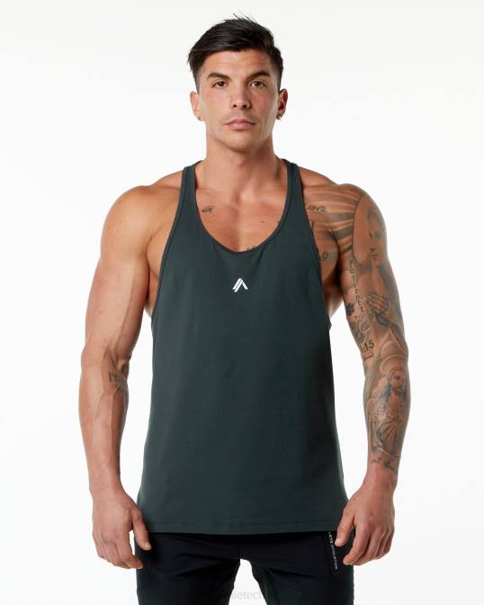 larguero del emblema hombres Alphalete 08R8603 ropa cazador verde