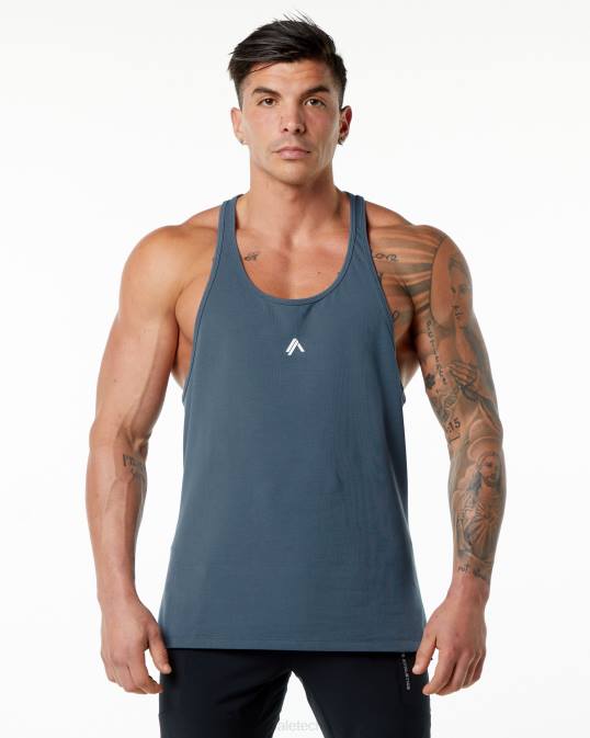 larguero del emblema hombres Alphalete 08R8604 ropa ballena azul