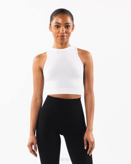 tanque de cultivo de estratos mujer Alphalete 08R8170 ropa blanco