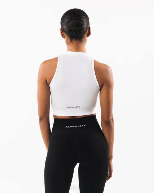 tanque de cultivo de estratos mujer Alphalete 08R8170 ropa blanco