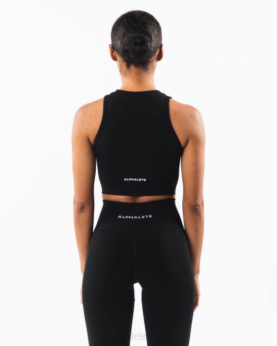 tanque de cultivo de estratos mujer Alphalete 08R8176 ropa negro