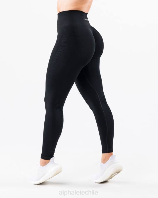 amplificar el contorno legging mujer Alphalete 08R8408 ropa negro