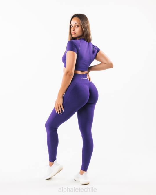 amplificar legging mujer Alphalete 08R8411 ropa morado electrico