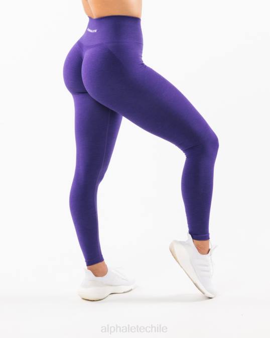 amplificar legging mujer Alphalete 08R8411 ropa morado electrico