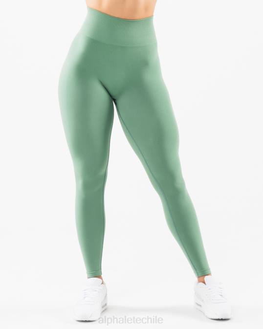 amplificar legging mujer Alphalete 08R8419 ropa Jade verde