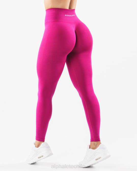 amplificar legging mujer Alphalete 08R8420 ropa rosa magenta