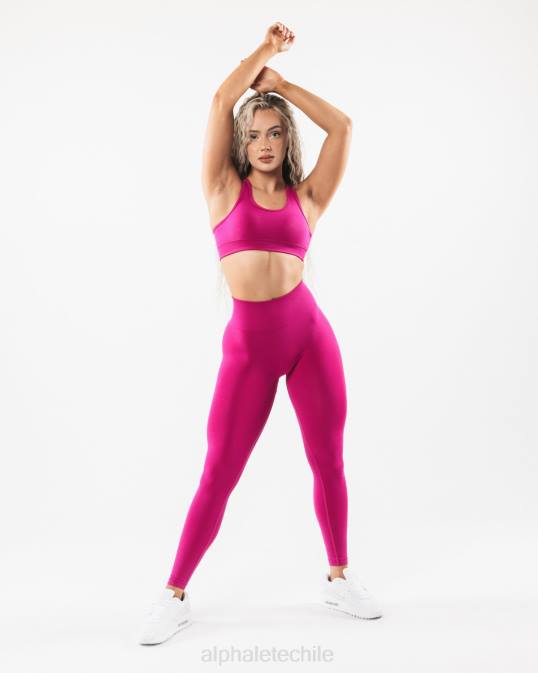 amplificar legging mujer Alphalete 08R8420 ropa rosa magenta