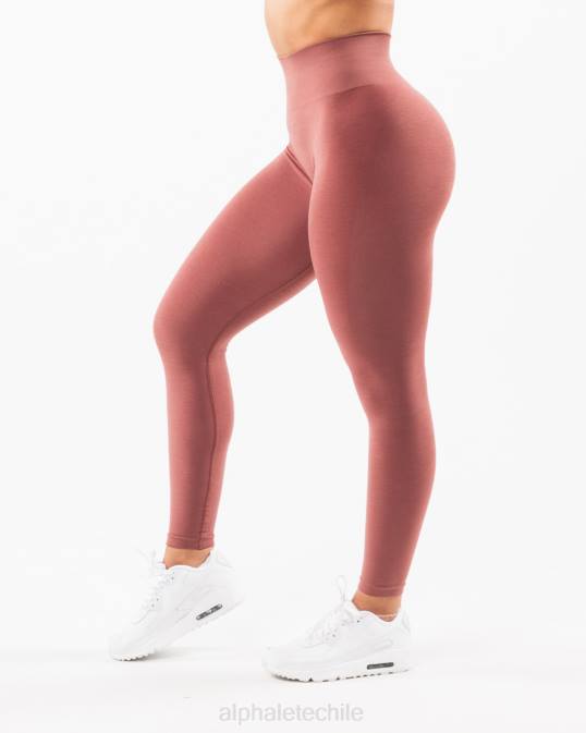 amplificar legging mujer Alphalete 08R8424 ropa Rosa roja