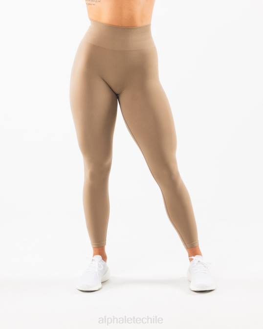 amplificar legging mujer Alphalete 08R8427 ropa chai marrón