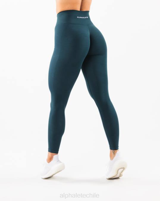 amplificar legging mujer Alphalete 08R8431 ropa azul medianoche