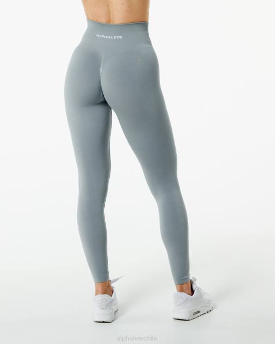 amplificar legging mujer Alphalete 08R8437 ropa gris utilitario