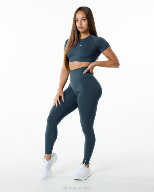 amplificar legging mujer Alphalete 08R8442 ropa ballena azul