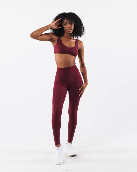 legging de aura mujer Alphalete 08R8375 ropa grulla roja