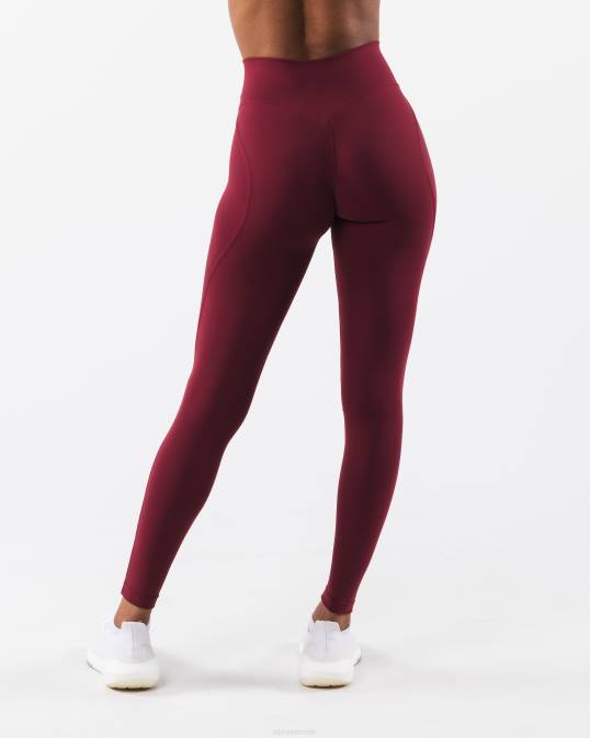 legging de aura mujer Alphalete 08R8375 ropa grulla roja