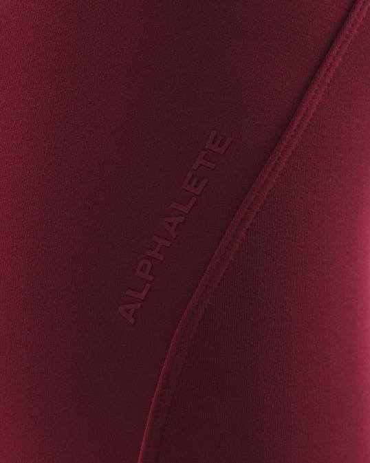 legging de aura mujer Alphalete 08R8375 ropa grulla roja