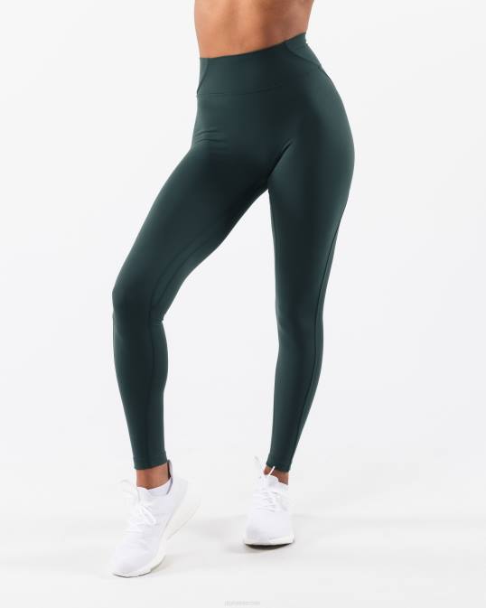 legging de aura mujer Alphalete 08R8378 ropa verde ciprés