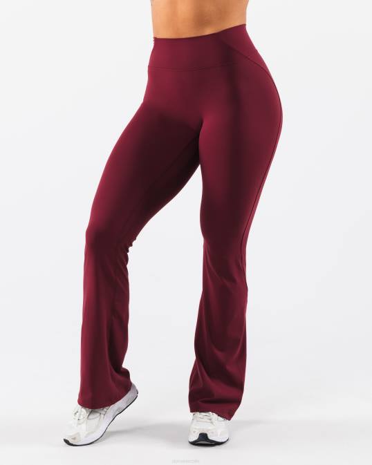 pantalón acampanado aura alto mujer Alphalete 08R8377 ropa grulla roja