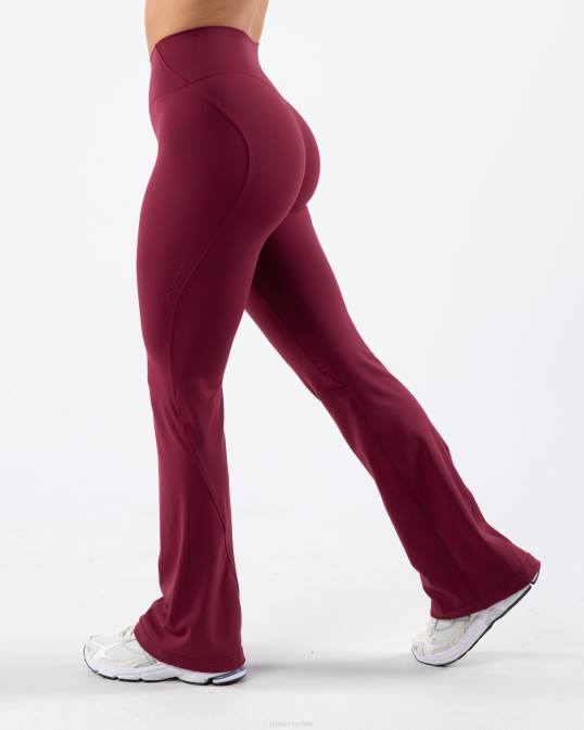 pantalones acampanados aura mujer Alphalete 08R8376 ropa grulla roja