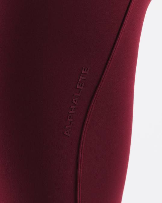 pantalones acampanados aura mujer Alphalete 08R8376 ropa grulla roja