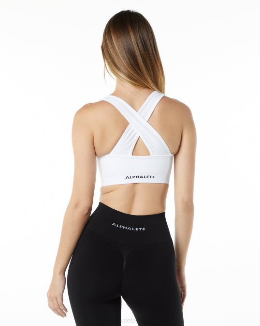 amplificar sujetador mujer Alphalete 08R877 ropa blanco