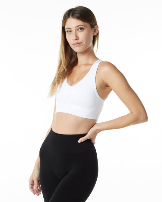 amplificar sujetador mujer Alphalete 08R877 ropa blanco