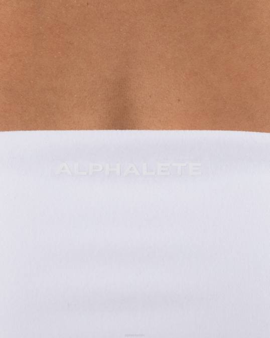 bandeau de aura mujer Alphalete 08R841 ropa blanco