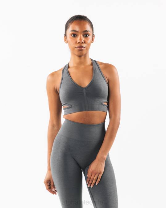 sujetador estrato mujer Alphalete 08R8112 ropa humo gris