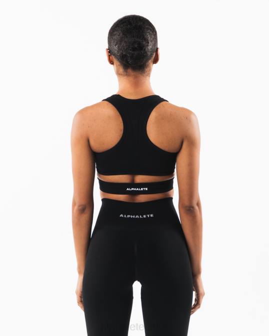 sujetador estrato mujer Alphalete 08R881 ropa negro