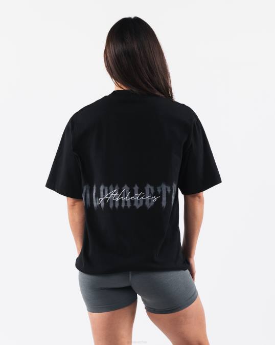 camiseta fantasma unisexo Alphalete 08R8180 ropa negro